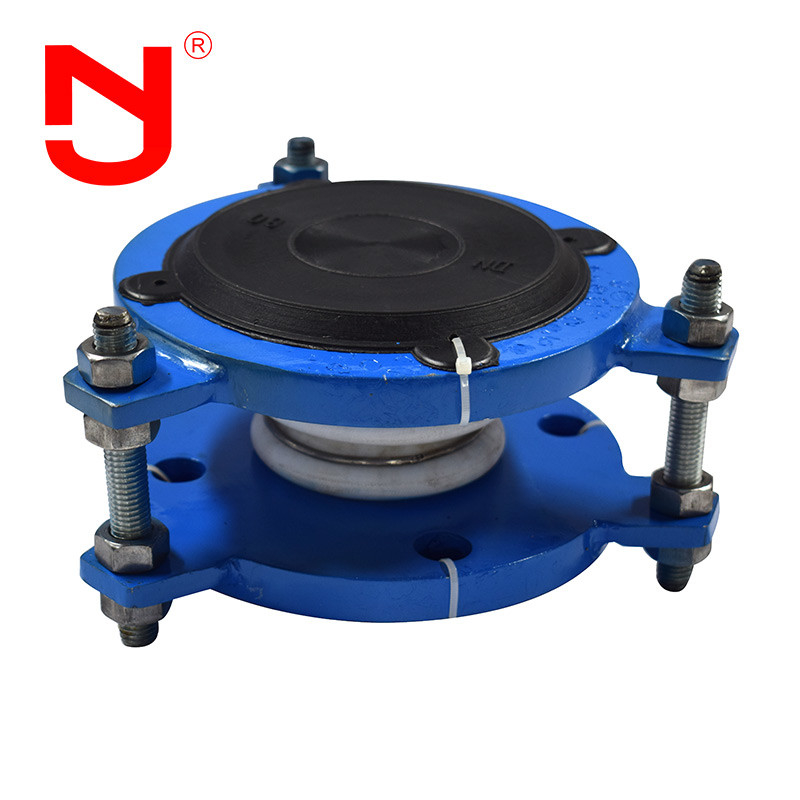 150 Psi PTFE Galvanizzato Bellows Espansione connettore eccellente resistenza chimica Acciaio al carbonio flange