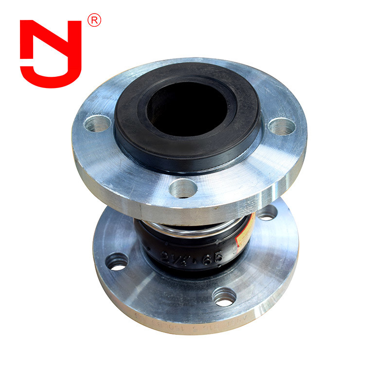 DN100 Flanged Double Sphere Rubber Expansion Joint Connection Tipo di connessione di espansione