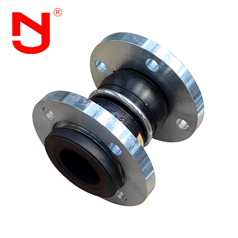 DN100 Flanged Double Sphere Rubber Expansion Joint Connection Tipo di connessione di espansione