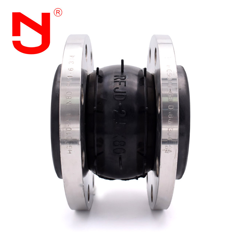 Tipo di connessione EPDM flessibile in gomma a sfera singola DN100