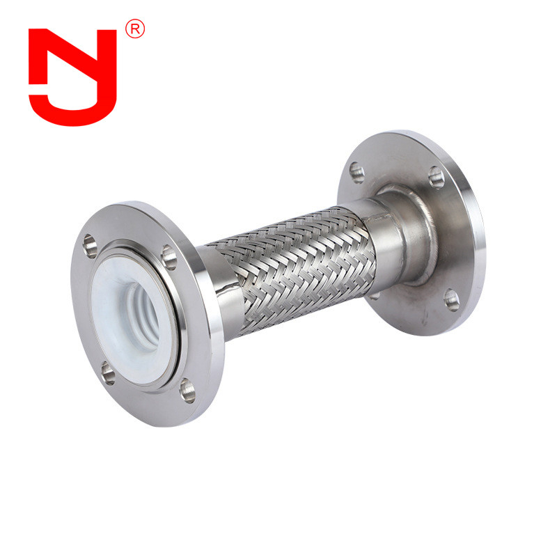 PTFE rivestimento in acciaio inossidabile filo intrecciato tubo ondulato di metallo gas linee flessibili