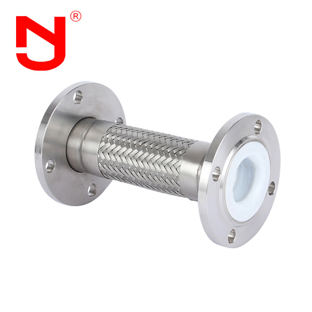 PTFE rivestimento in acciaio inossidabile filo intrecciato tubo ondulato di metallo gas linee flessibili
