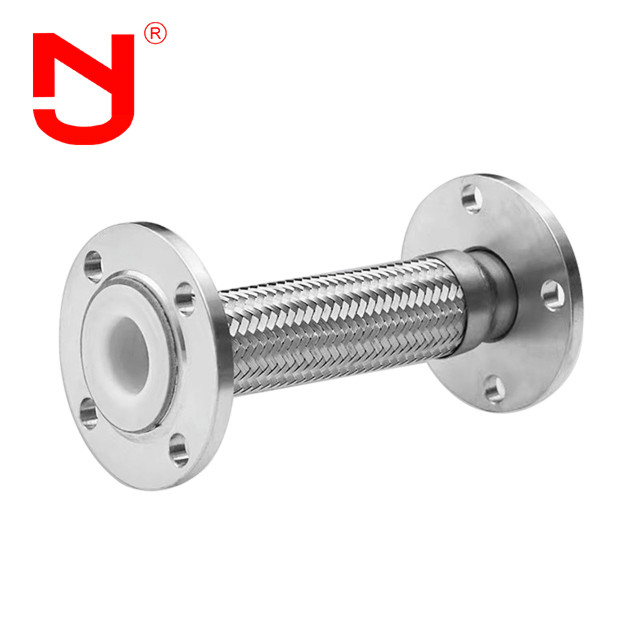PTFE rivestimento in acciaio inossidabile filo intrecciato tubo ondulato di metallo gas linee flessibili