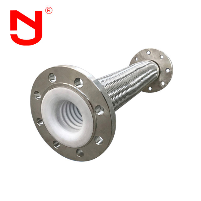 PTFE rivestimento in acciaio inossidabile filo intrecciato tubo ondulato tubo di metallo tubo di gas