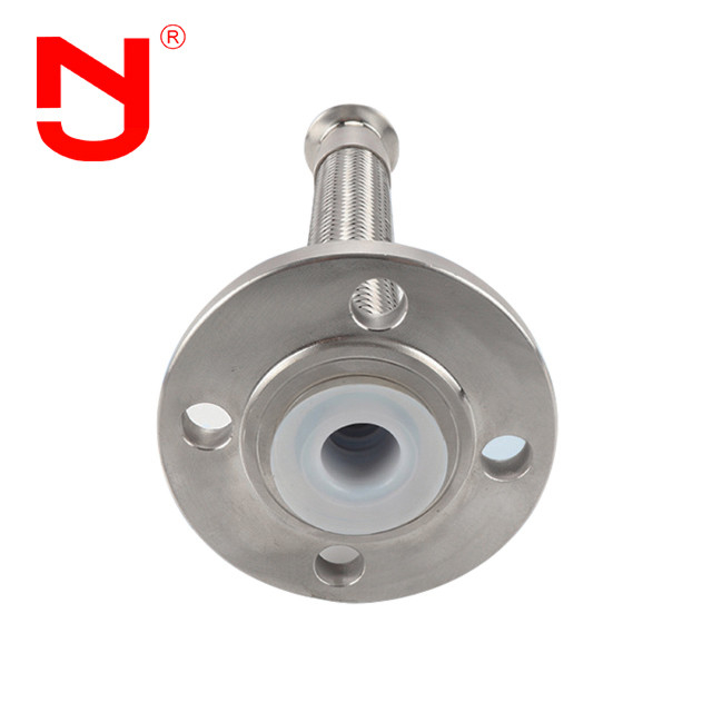 PTFE rivestimento in acciaio inossidabile filo intrecciato tubo ondulato tubo di metallo tubo di gas