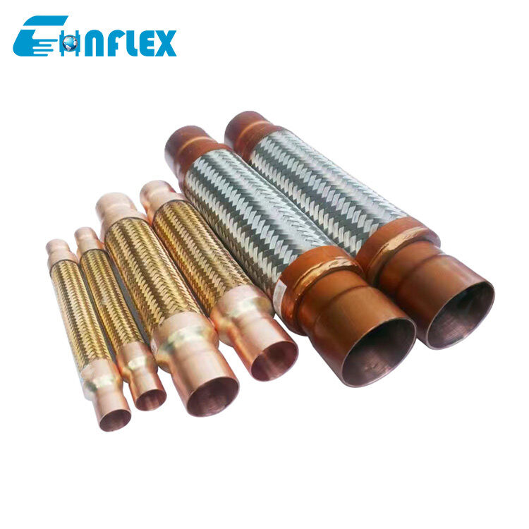 Connettore per tubo flessibile in acciaio inossidabile a treccia di filo DN8~DN400 Tubo metallico a treccia resistente alla corrosione