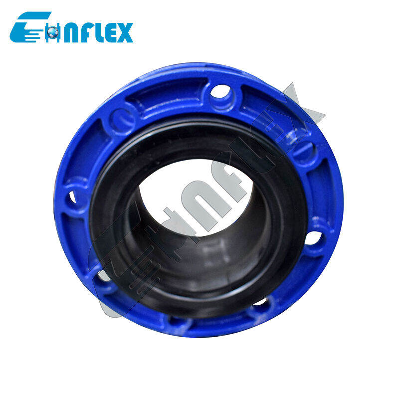 Tipo con flangia per giunto di dilatazione in gomma EPDM NBR CR a sfera singola