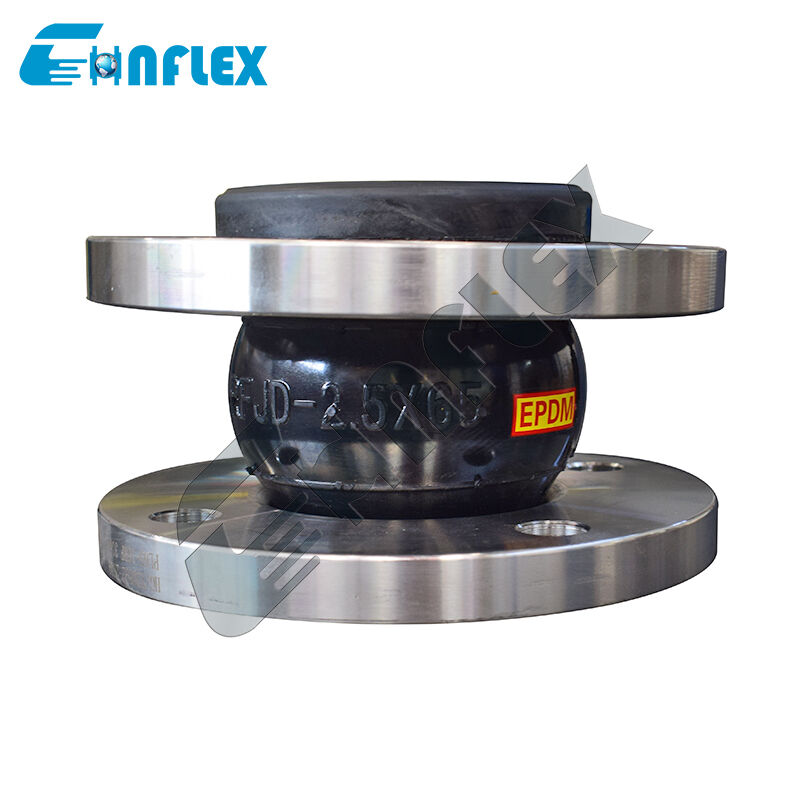 Soffietto flessibile con flangia a giunto espanso EPDM NBR CR a sfera singola
