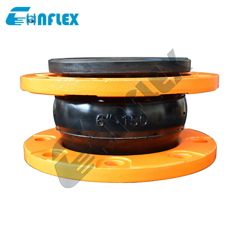 Compensatori di dilatazione del tipo a flangia con giunto espandibile EPDM NBR a sfera singola