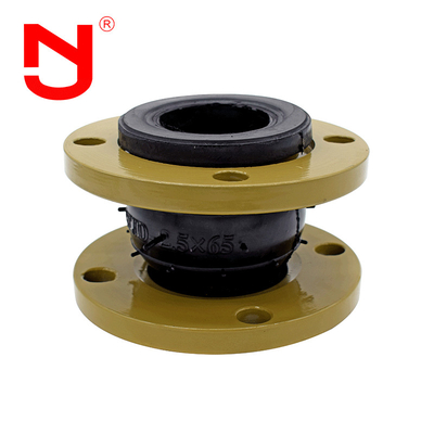 Acciaio al carbonio DN100 Single Sphere Rubber Expansion Joint Temperatura nominale 200°F