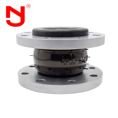 150 PSI Pressure Rating EPDM Rubber Expansion Joint Grooved Connection JIS Flange