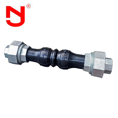 EPDM Acciaio inossidabile Union avvitata Bspt giunto a filo di gomma connettore flessibile