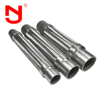 Connessione per tubi metallici di filo in acciaio inossidabile