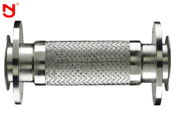 Il doppio metallo del cavo ha intrecciato la rete che della cinghia dell'acciaio del tubo flessibile entrambe l'estremità flangia connettore resistente alla corrosione